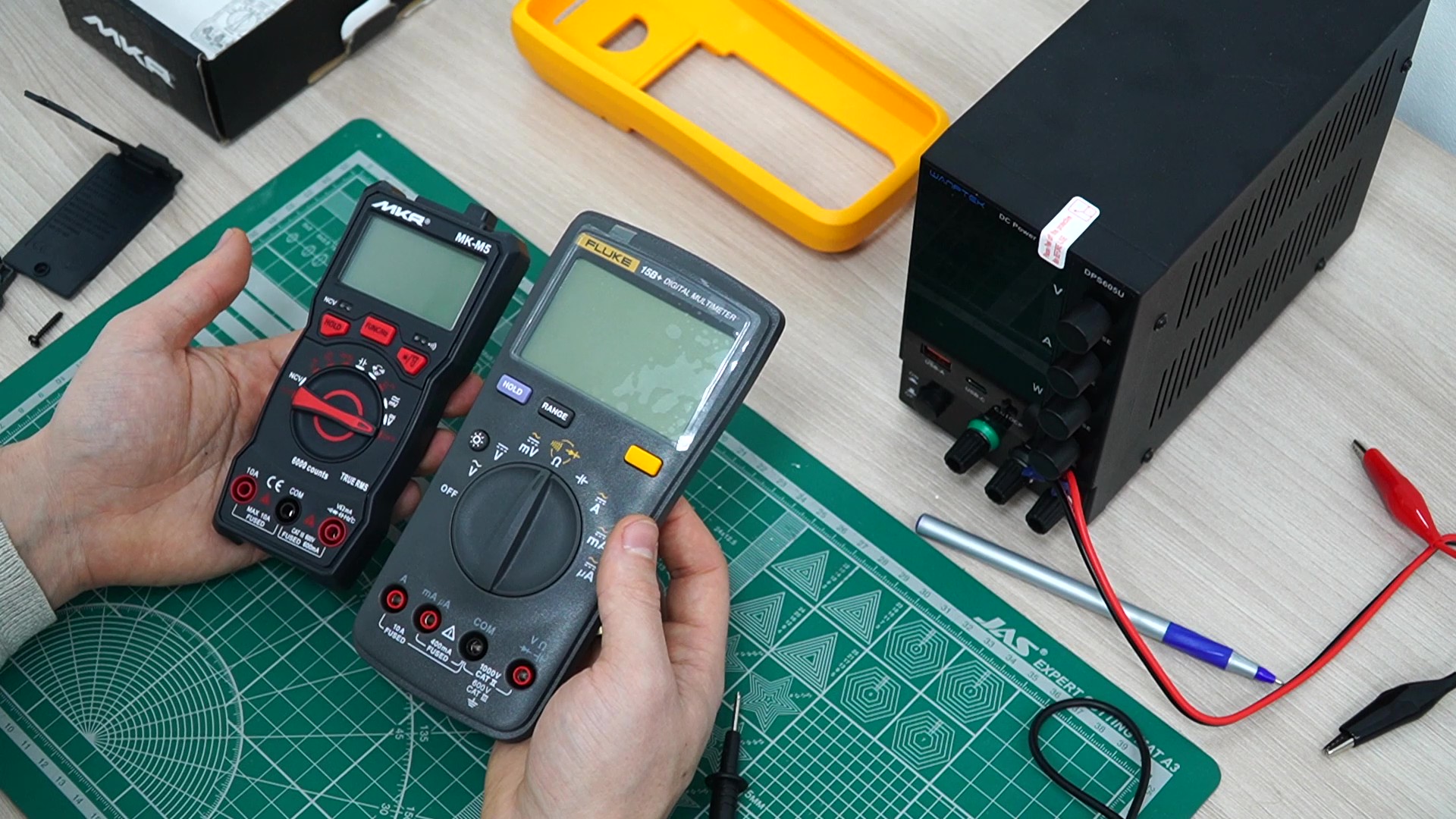 Проверили возможности MKR MK-M5 рядом с Fluke: спокойный практический тест